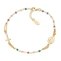 Armband Amen Dame Rosari in Silber Cristallo BRO10GTOVE3 - BRO10GTOVE3